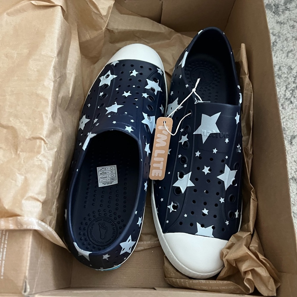 Mens native star shoes